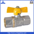 Brass Ball Valve with Iron Handle (YD-1021)